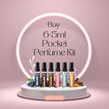 Pocket perfume Kit (6 × 5ml) - Bin Usama