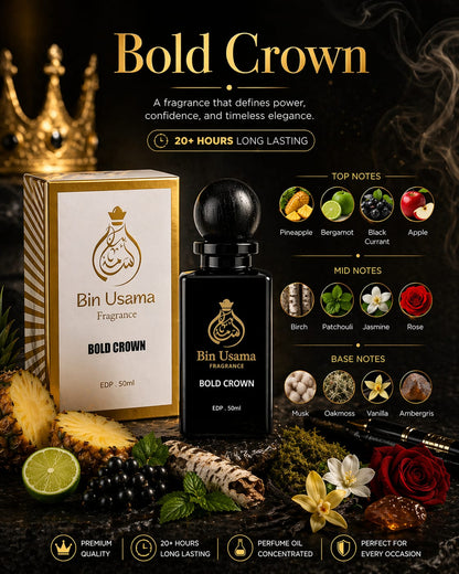 Bold Crown (Inspired by Creed Aventus) - Bin Usama