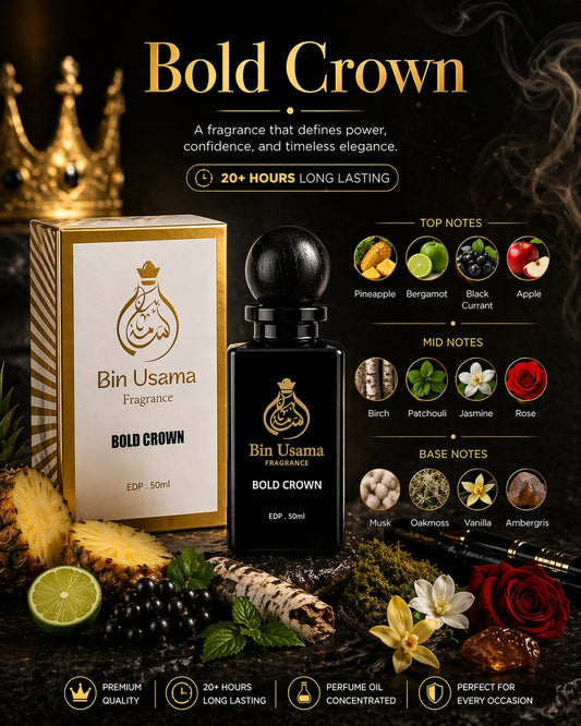 Bold Crown (Inspired by Creed Aventus) - Bin Usama